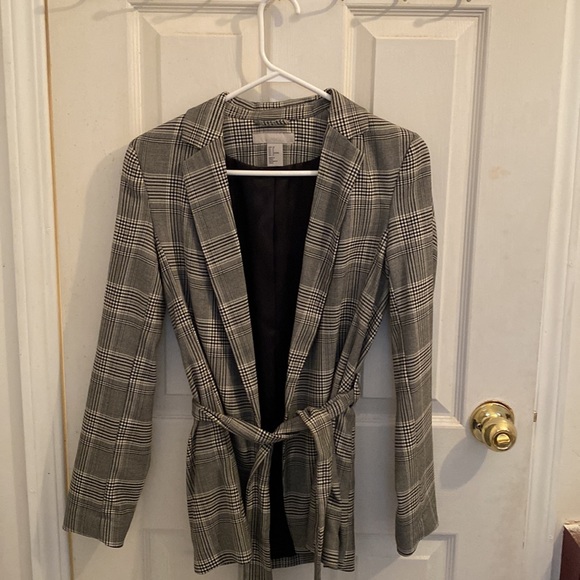 houndstooth blazer womens - Picture 3 of 4
